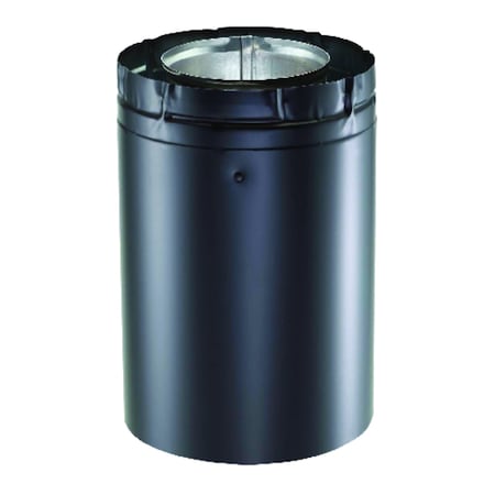 Simpson Duravent DuraVent DirectVent 4 in. D X 8-1/2 in. L Galvanized Steel Exhaust Vent Pipe 46DVA-08AB